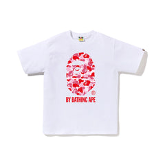 BAPE ABC Camo By Bathing Ape Tee 'White/ Pink'