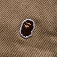 BAPE Ape Head One Point Chef Pants 'Beige'