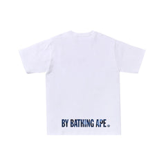 BAPE Color Camo Ape Face STA Tee 'White/ Navy' (2025)