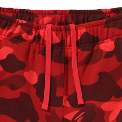 BAPE Color Camo Sweat Pants 'Red'
