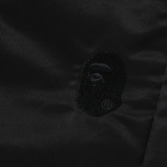 BAPE Logo Nylon Relaxed Fit Shorts 'Black'