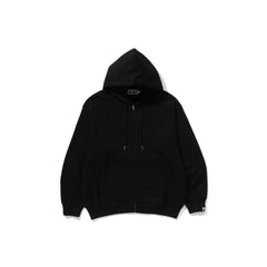 BAPE Metal One Point Zip Up Hoodie 'Black'