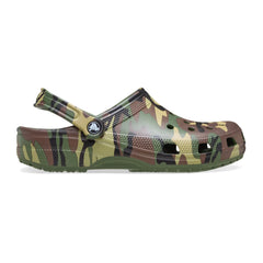 Classic Camouflage Clog 'Army Green/ Multi'