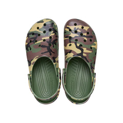 Classic Camouflage Clog 'Army Green/ Multi'