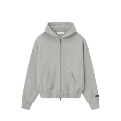 Classic Fleece Zip-Up Hoodie 'Concrete Heather' (2025)