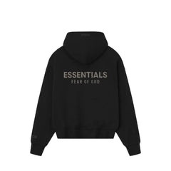 Classic Fleece Zip-Up Hoodie 'Jet Black' (2025)