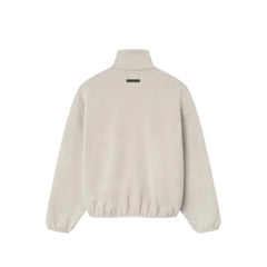 Modern Fleece Piping Track Jacket 'Heather Stone/ Cloud White' (2025)