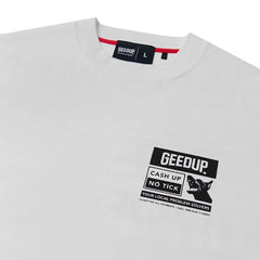 Geedup Dollamen Dobermann T-Shirt 'White/ Black' (2025)