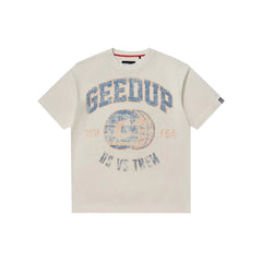 Geedup G-Ball T-Shirt 'Off White/ Purple' (2025)