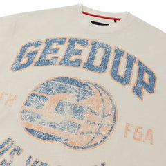 Geedup G-Ball T-Shirt 'Off White/ Purple' (2025)