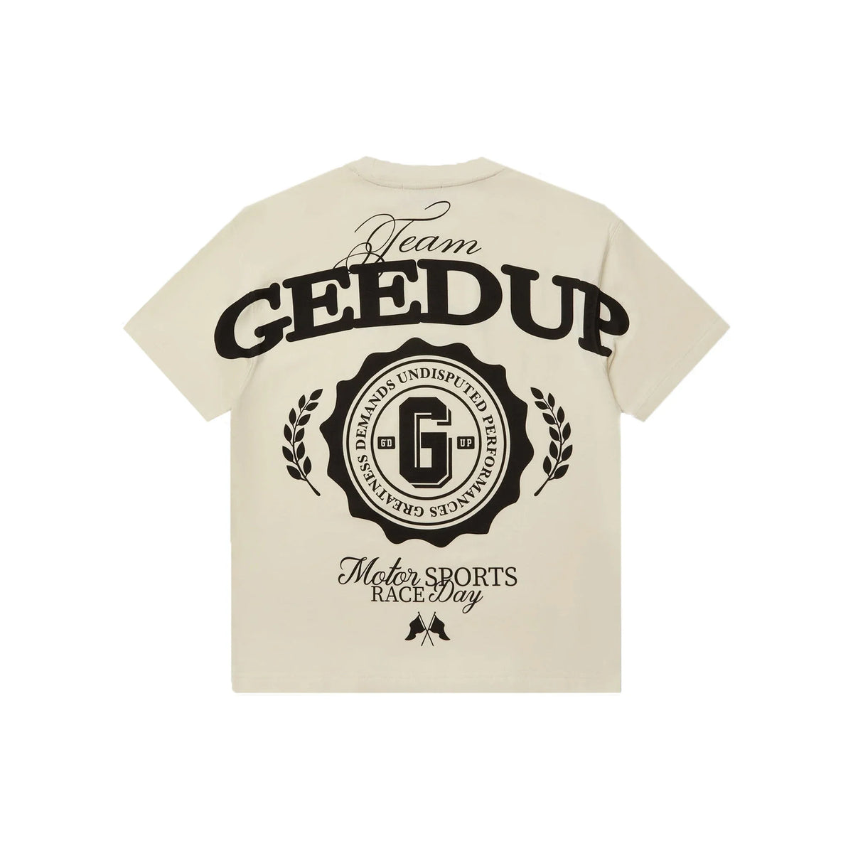 Geedup G Stamp T-Shirt 'Cream/ Black' (2025)