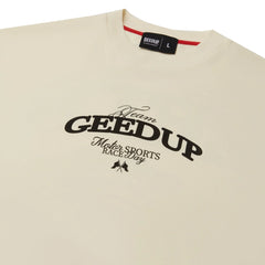 Geedup G Stamp T-Shirt 'Cream/ Black' (2025)