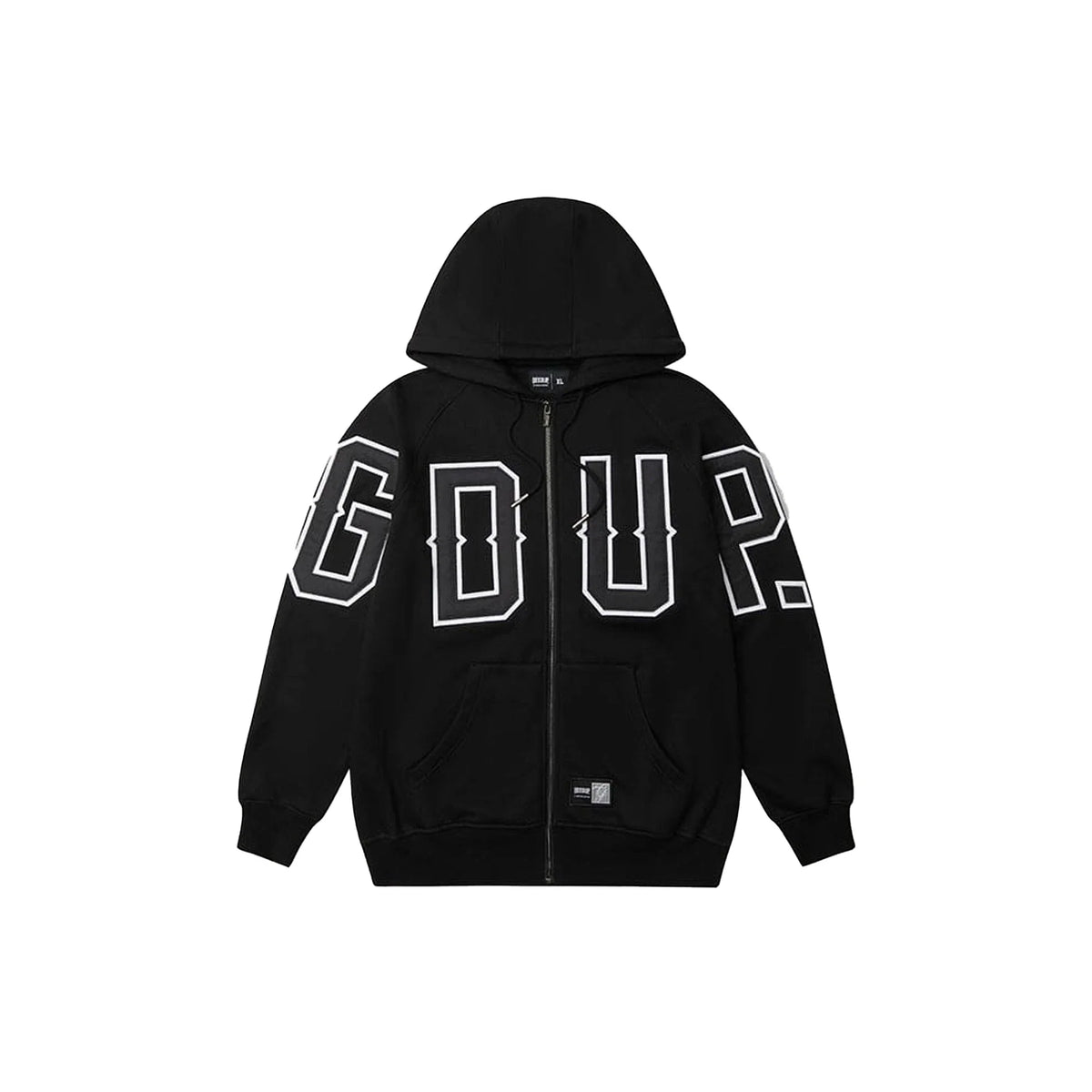 Geedup G.D.U.P Zip Hoodie 'Black/ White' (2025)