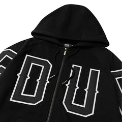 Geedup G.D.U.P Zip Hoodie 'Black/ White' (2025)