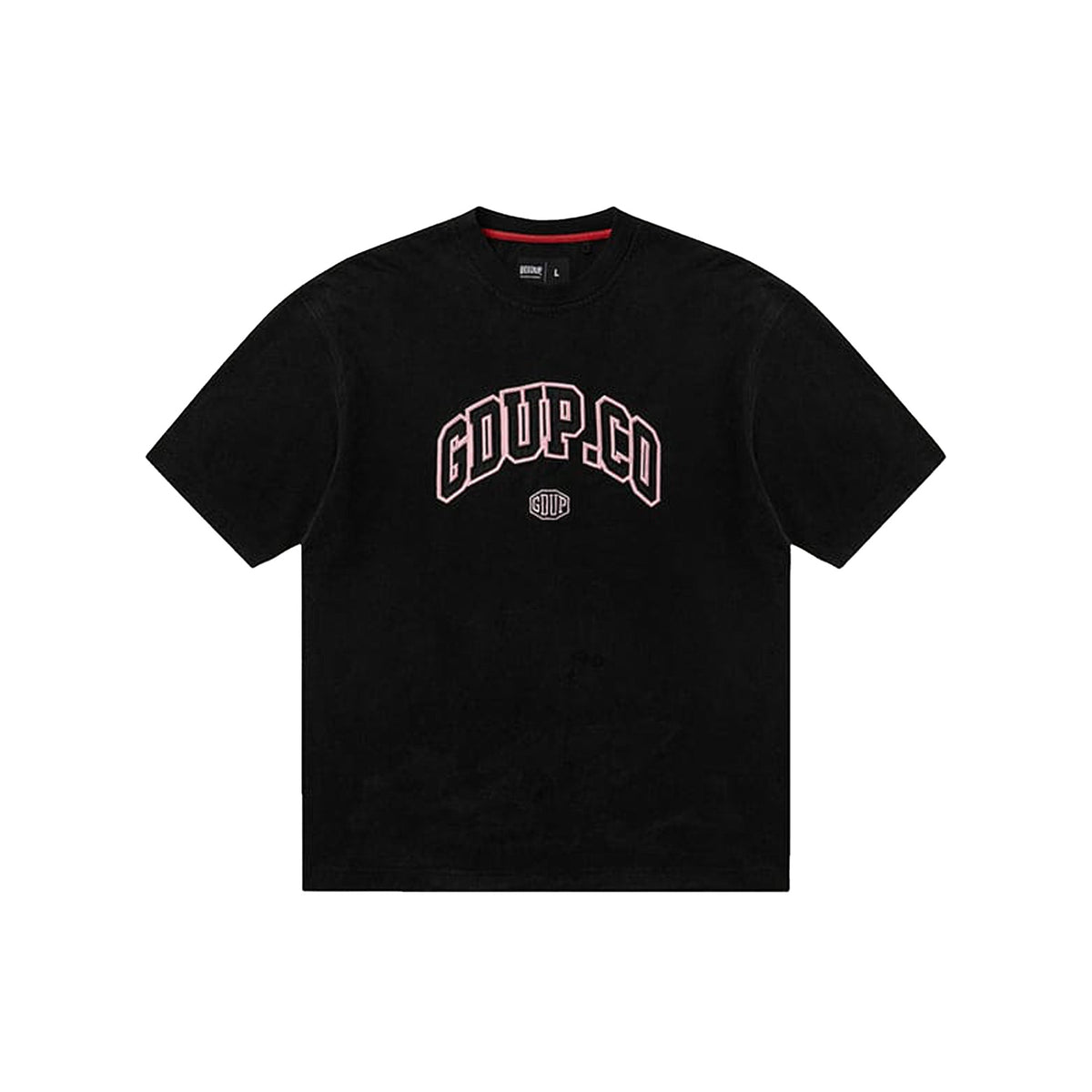 Geedup GDUP CO. T-Shirt 'Charcoal/ Pink' (2024)