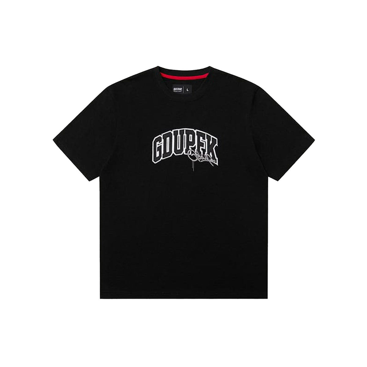 Geedup GDUPFK T-Shirt 'Black/ Red' (2025)