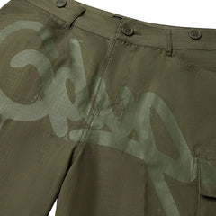 Geedup Handstyle Cargo Short 'Olive Tonal' (2025)