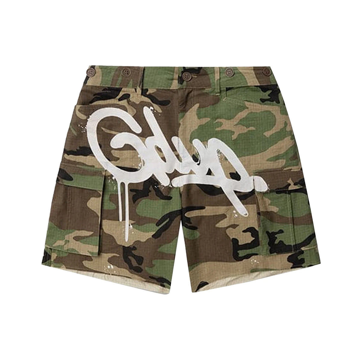 Geedup Handstyle Cargo Short 'Camo Green' (2025)