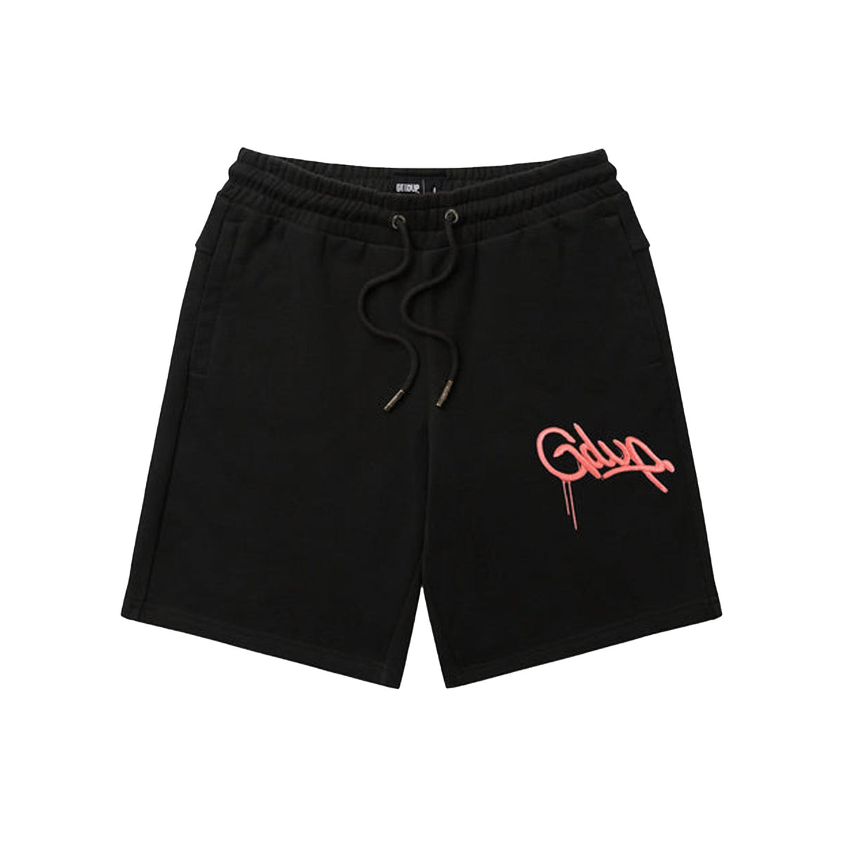 Geedup Handstyle EMB Shorts 'Black/ Peach' (2024)