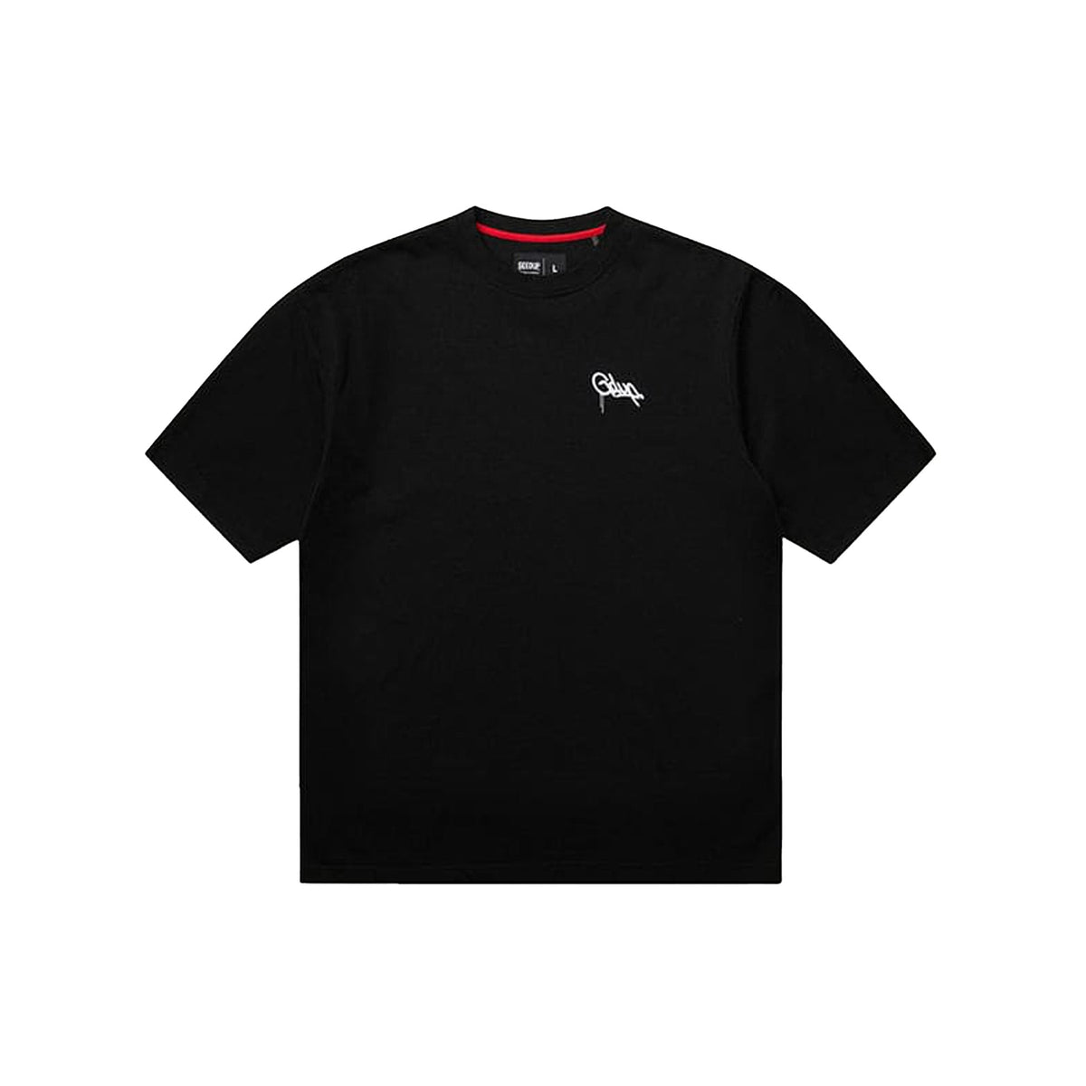 Geedup Handstyle EMB T-Shirt 'Black/ White' (2024)