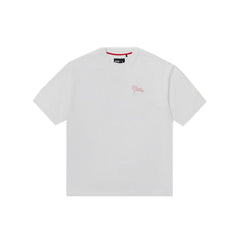 Geedup Handstyle EMB T-Shirt 'White/ Pink' (2024)