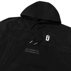 Geedup Handstyle/G Hoodie 'Black/ Charcoal' (2025)