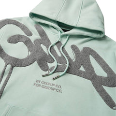 Geedup Handstyle Hoodie 'Teal/ Grey' (2025)