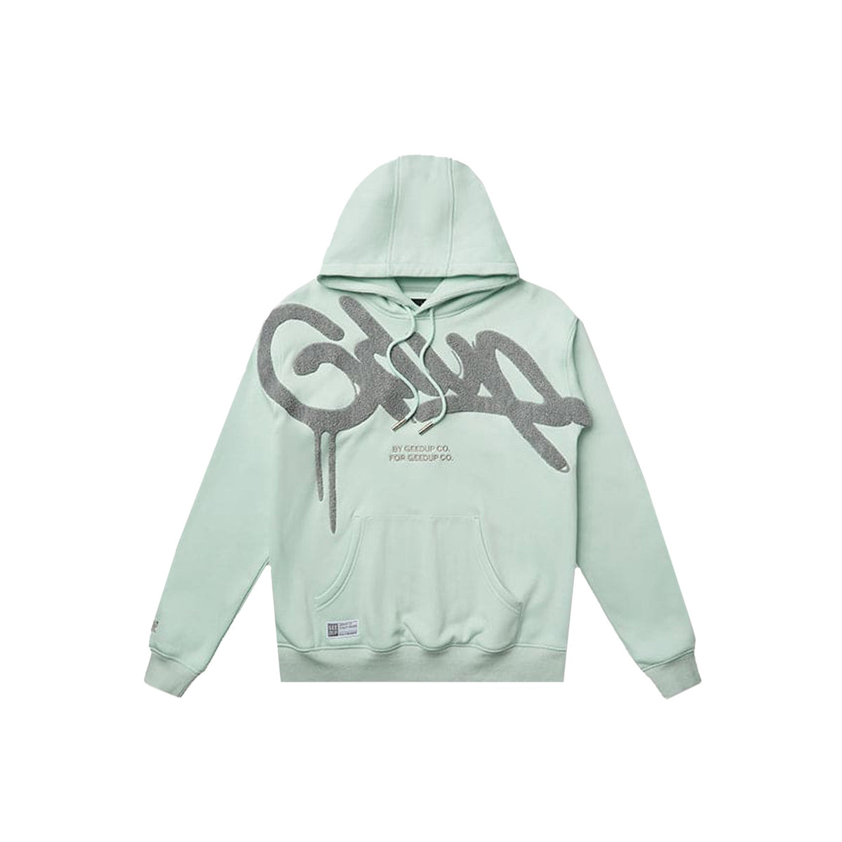 Geedup Handstyle Hoodie 'Teal/ Grey' (2025)