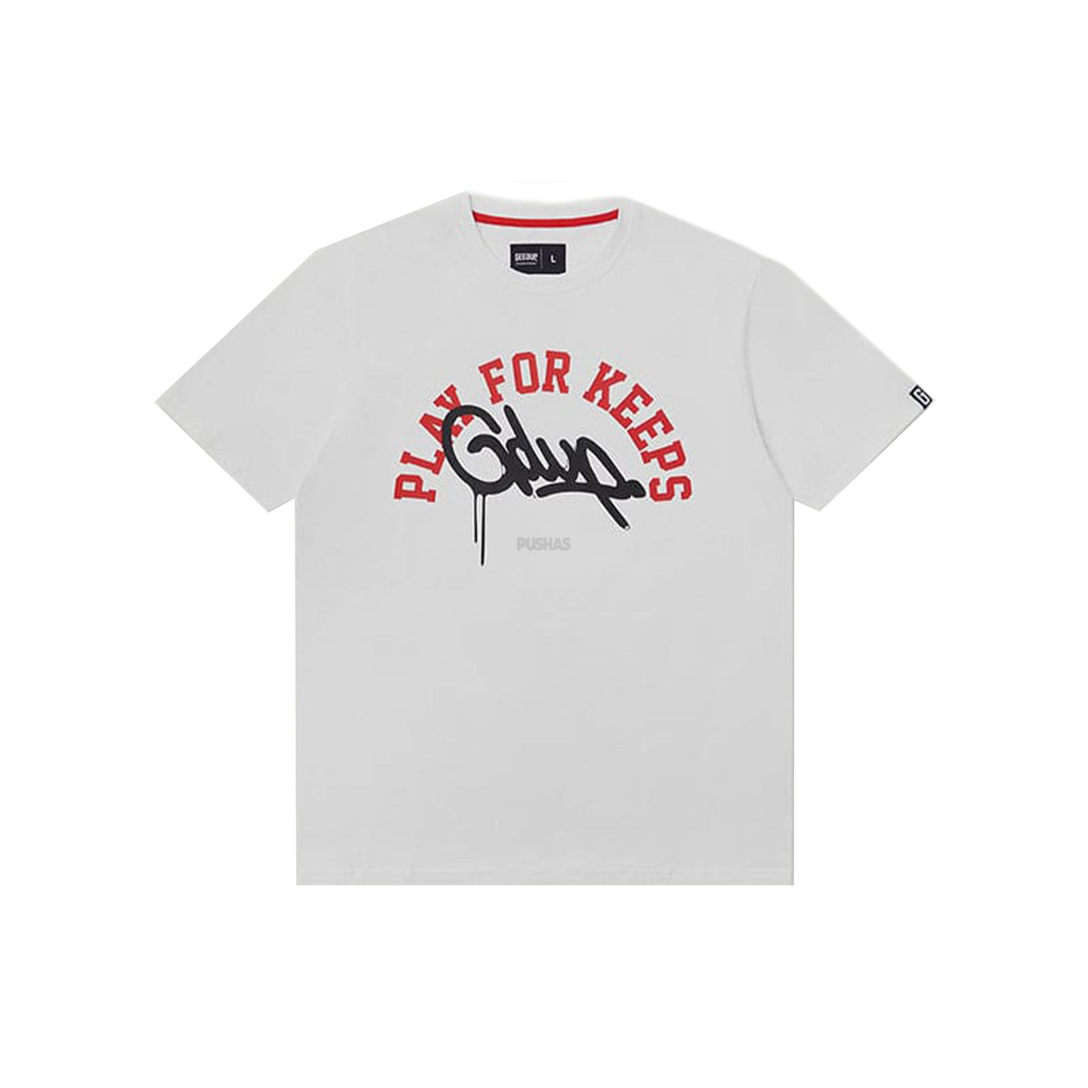 Geedup Handstyle Play For Keeps T-Shirt 'White' (2024)