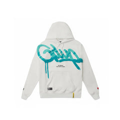 Geedup Handstyle x Foot Locker Hoodie 'White/ Aqua/ Turbo Green'