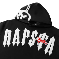 Geedup x Trapstar Handstyle x Irongate Arch Hoodie 'Black/ White' (2025)
