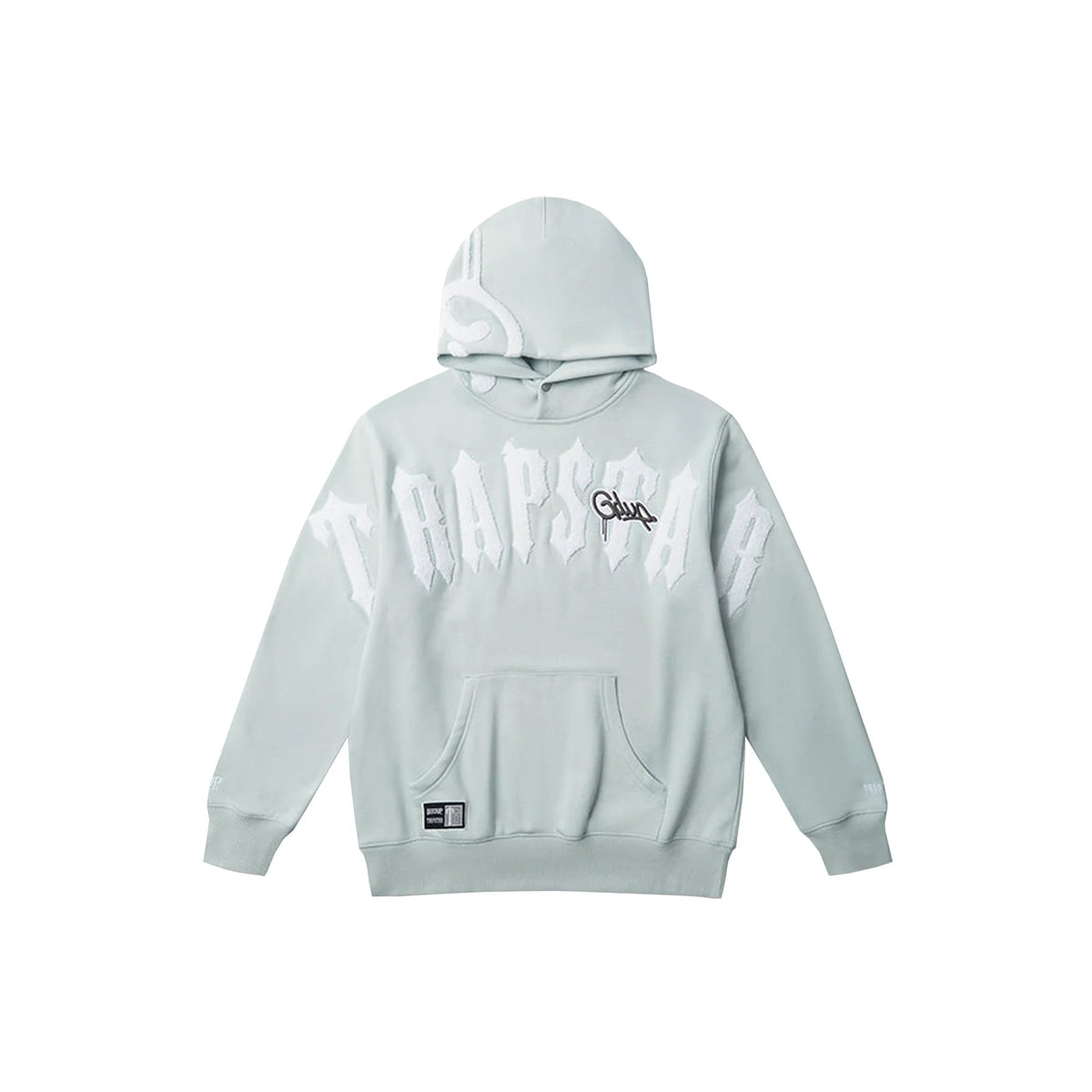Geedup x Trapstar Handstyle x Irongate Arch Hoodie 'Cool Blue/ White' (2025)
