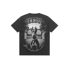 Geedup L.P.S Dobermann T-Shirt 'Washed Black' (2025)