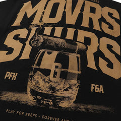 Geedup MVRS & SHKRS Cigar T-Shirt 'Black/ Bronze' (2025)