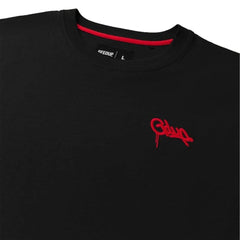 Geedup Micro Handstyle T-Shirt 'Black/ Red' (2025)