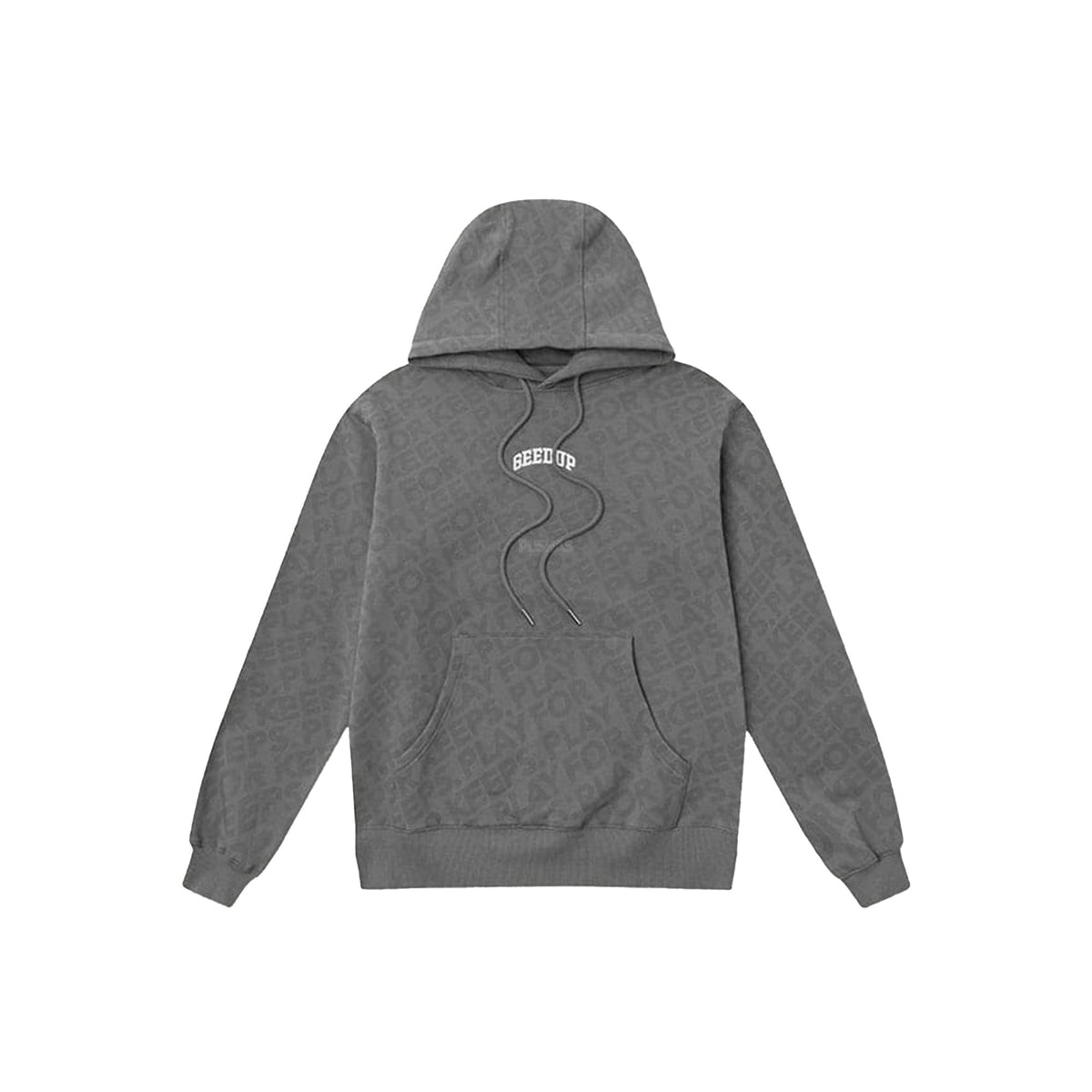 Geedup Micro Team Logo Hoodie 'Grey' (2024)