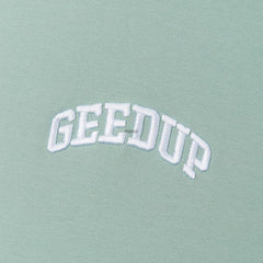 Geedup Micro Team Logo Hoodie 'Pistachio' (2024)