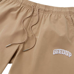 Geedup Micro Team Logo Shorts 'Tan' (2024)