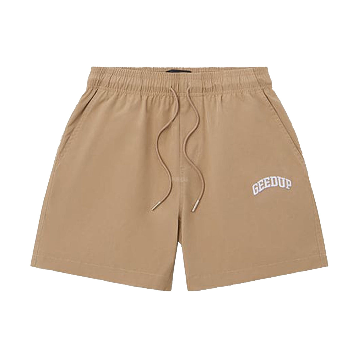 Geedup Micro Team Logo Shorts 'Tan' (2024)