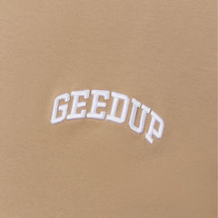 Geedup Micro Team Logo T-Shirt 'Tan' (2024)