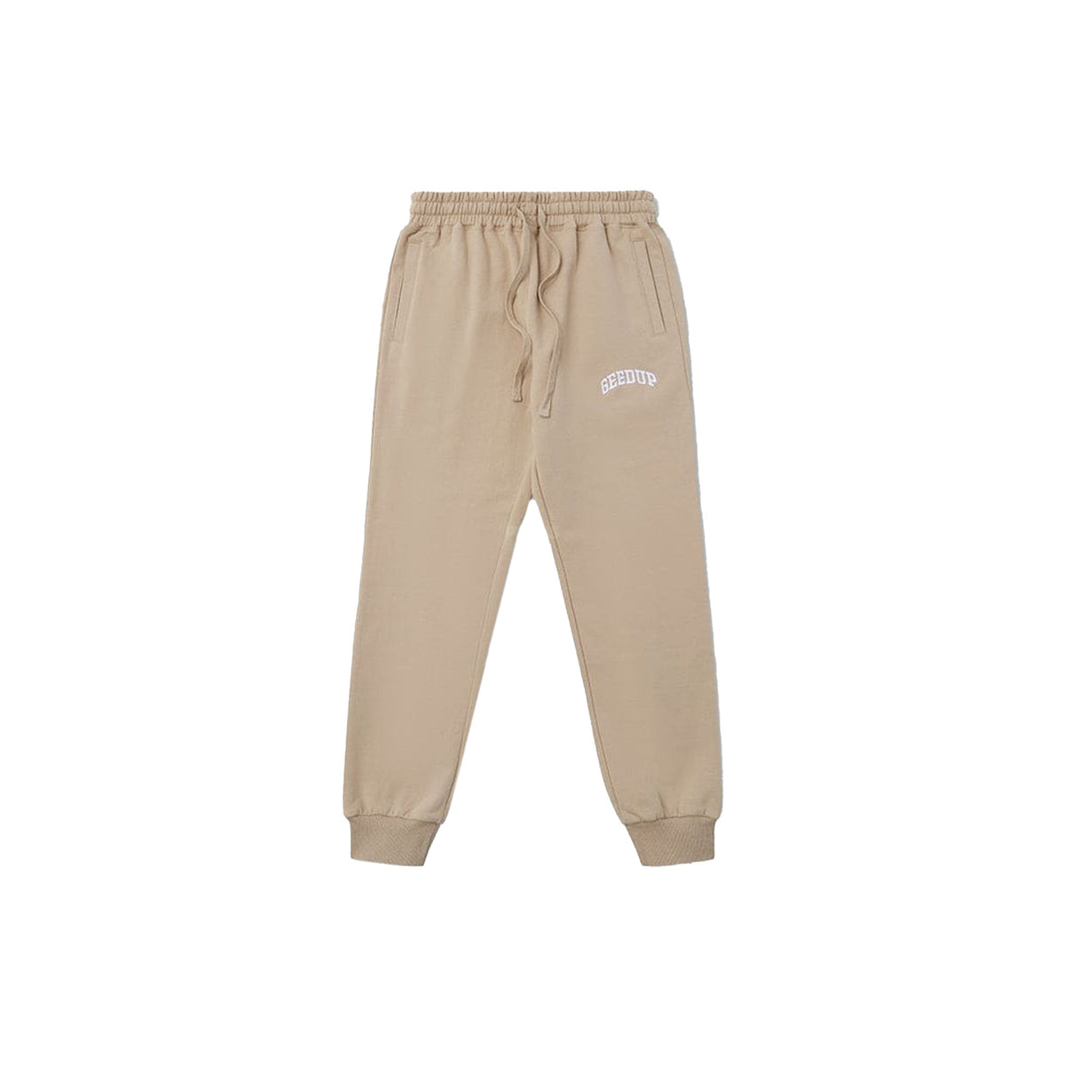 Geedup Micro Team Logo Trackpants 'Tan' (2024)