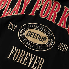 Geedup PFK Company Hoodie 'Black/ Red/ Cream' (2025)