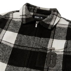 Geedup PFK Flannel Jacket 'Black/ White/ Cream' (2025)