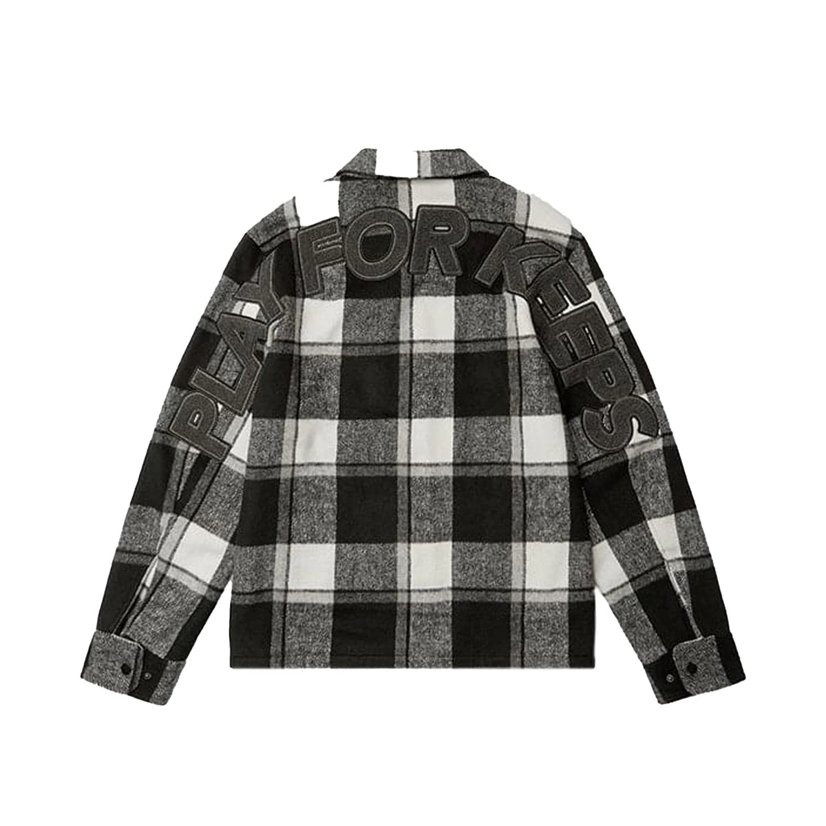 Geedup PFK Flannel Jacket 'Black/ White/ Cream' (2025)
