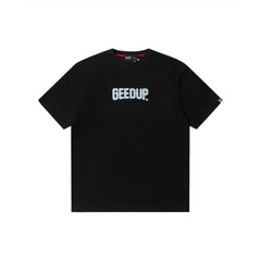 Geedup PFK Script T-Shirt 'Black/ Blue' (2025)