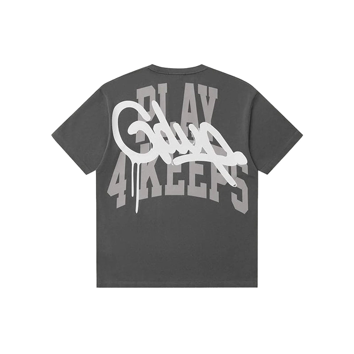 Geedup Play 4 Keeps T-Shirt 'Charcoal/ White' (2025)