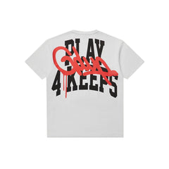 Geedup Play 4 Keeps T-Shirt 'White/ Red' (2025)