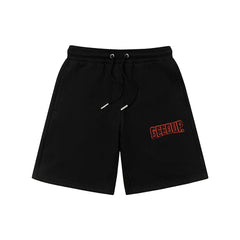 Geedup Play For Keeps EMB Shorts 'Black/ Black Orange' (2024)