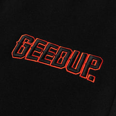Geedup Play For Keeps EMB Shorts 'Black/ Black Orange' (2024)