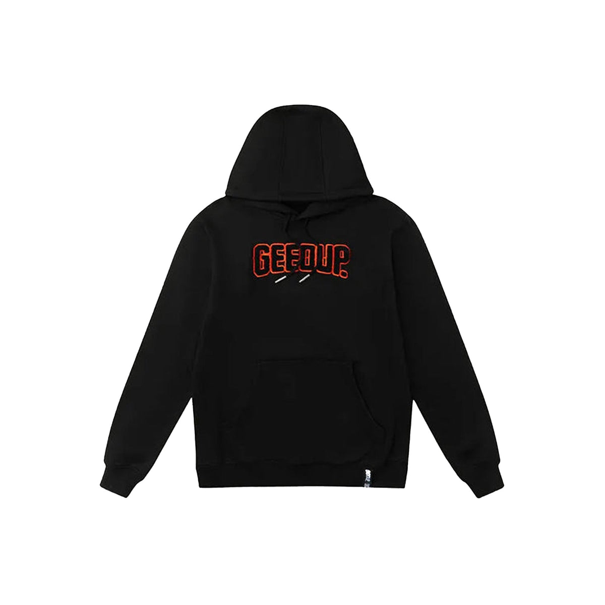 Geedup Play For Keeps Hoodie 'Black/ Black Orange' (2024)